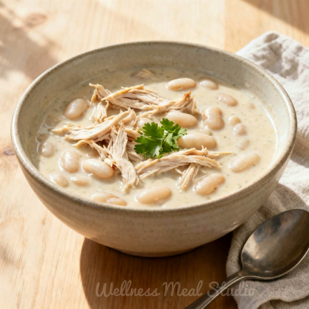 creamy white chili with cream cheese