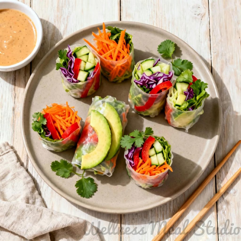 vegetable spring rolls